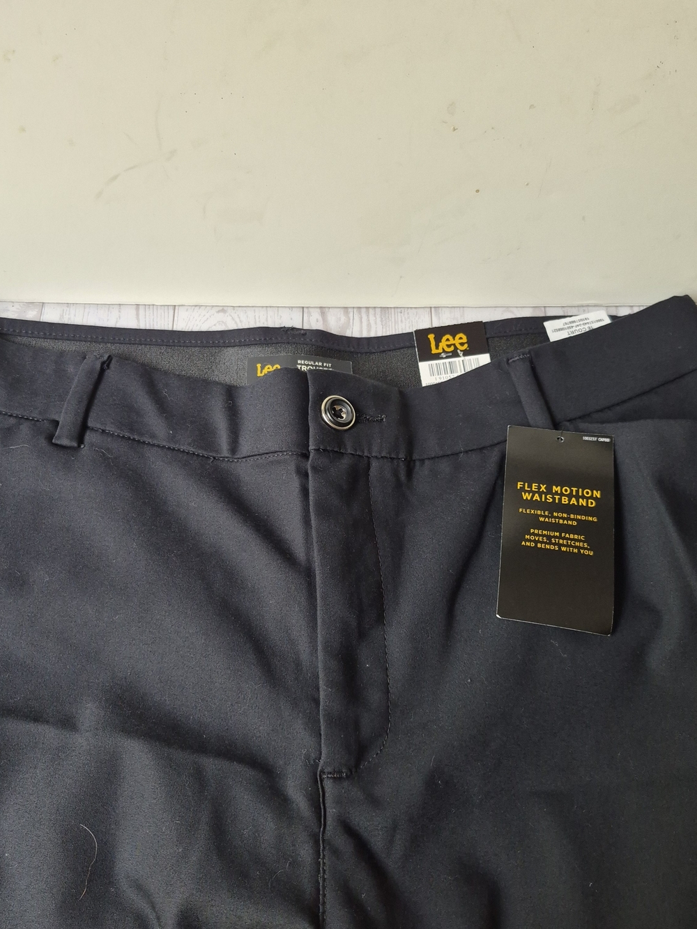 Lee Men's Black Flex Motion Waistband Shorts